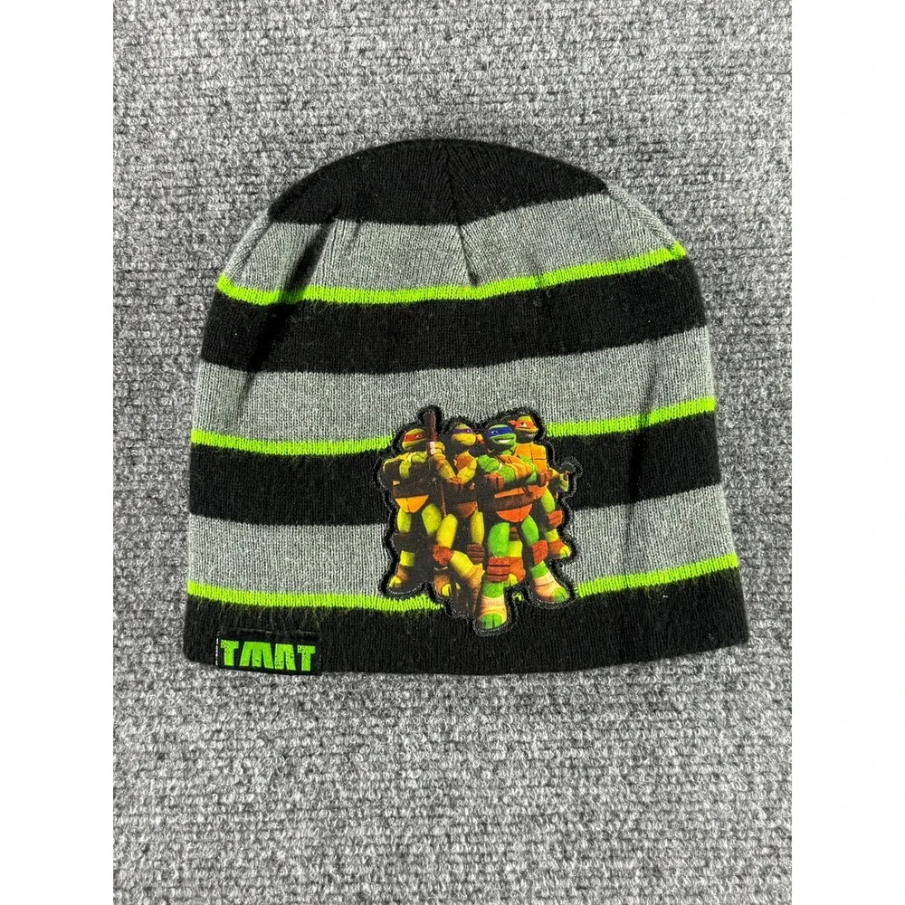 Nickelodeon TMNT‎ Teenage Mutant Ninja Turtles Kids Beanie Hat Striped